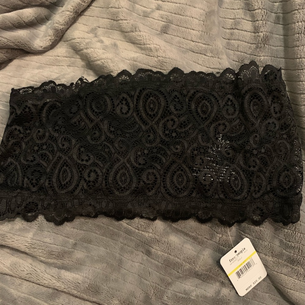 NWT Free People Seamless & Lace Reversible Bandeau - Picture 3 of 5
